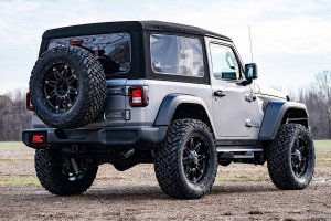 Jeep Wrangler Suspension Lift Kit - Front + Rear - Rough Country - 3.5 Inch Lift Kit | C/A Drop | Vertex - '18-'23